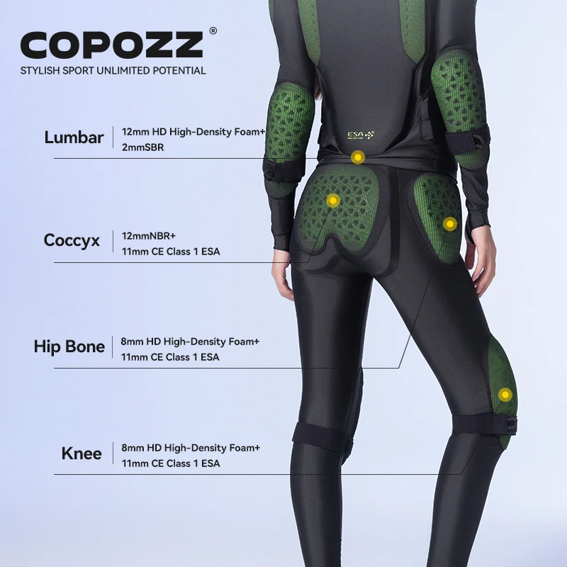 COPOZZ ESA Anti-Kollisions-Rückenbrust-Schlagschutz – Bild 4