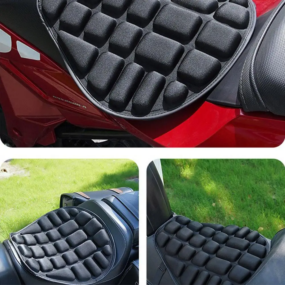 Universelle rutsch feste 3d Komfort Gel Sitzkissen Motorrad Komfort – Immagine 4