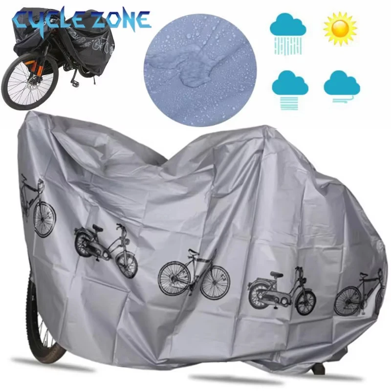 Fahrradabdeckung Motorrad Regenschutz Wasserdicht Staubdicht Anti-UV Outdoor Schutz MTB Fahrradabdeckung Alle