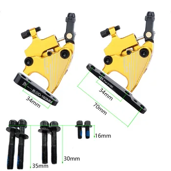 Hydraulische Scheibenbremsen für Rennräder, Flat-Mount-System, Gravel-Bike Ölscheibenbremse Pro5.0