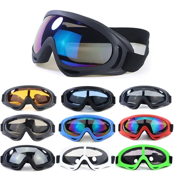 Motorrad Brille Anti Glare Motocross Sonnenbrille Sport Ski Brille Winddicht Staubdicht UV Schutz Getriebe