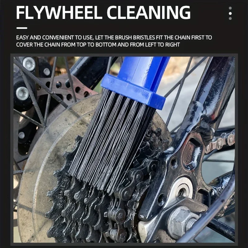 Fahrradketten-Reinigungsset Fahrradkettenbürste Radsport MTB Rennrad – Bild 5