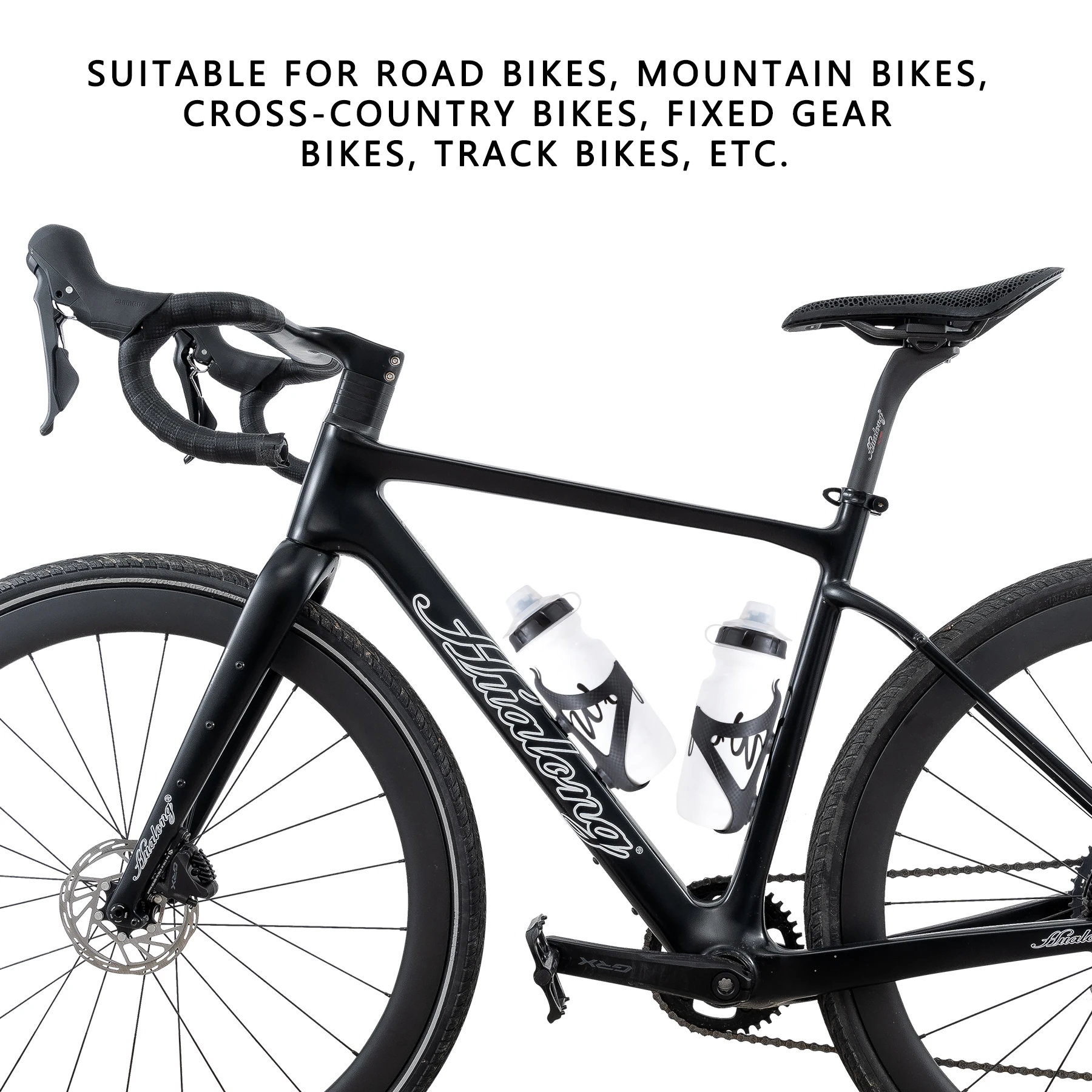 HUALONG Fahrrad-Wasserflaschenhalter, Nylon, zum Hinzufügen – Bild 6