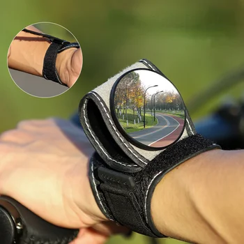 Fahrradspiegel Fahrrad Handgelenkspiegel Rückspiegel Armband Motorrad Lenker Reflektor Armband Spiegel
