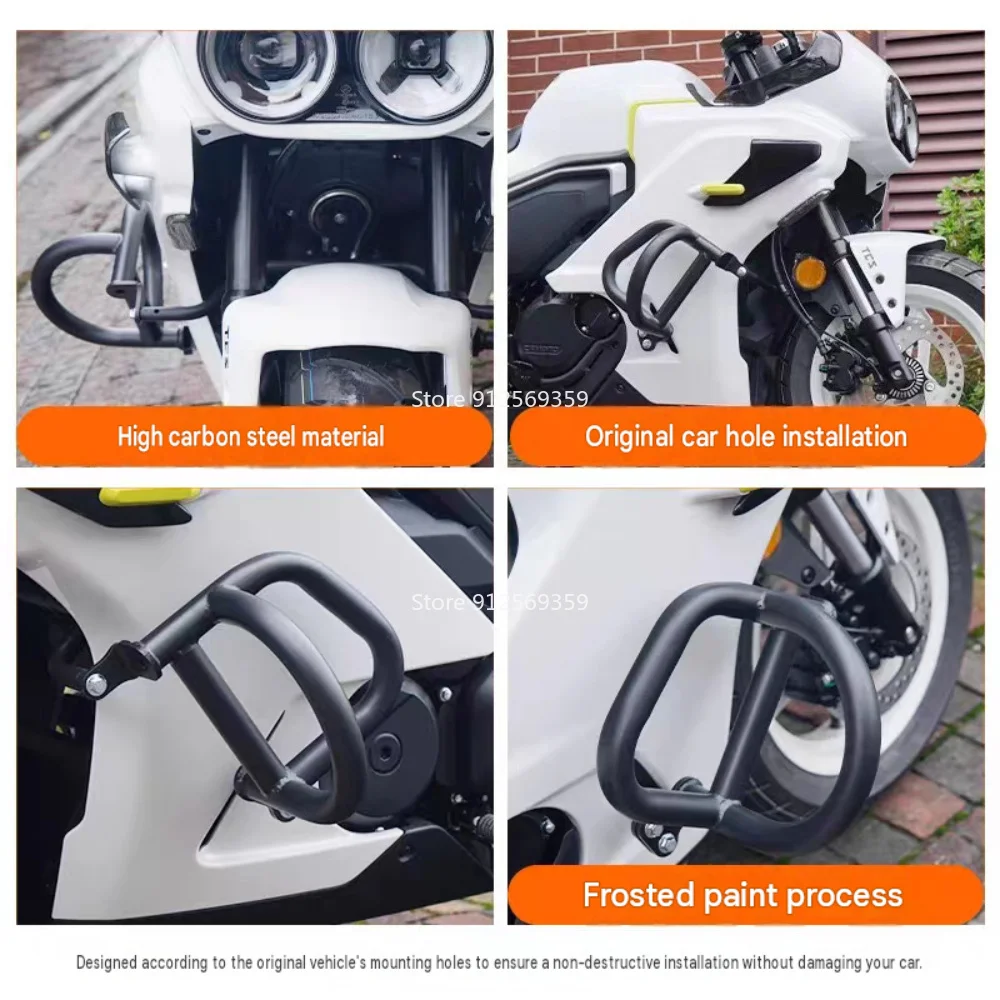CFMOTO XO Papio Racer XO-1-2 Motorrad Sturzbügel Racing Bumper – Immagine 4