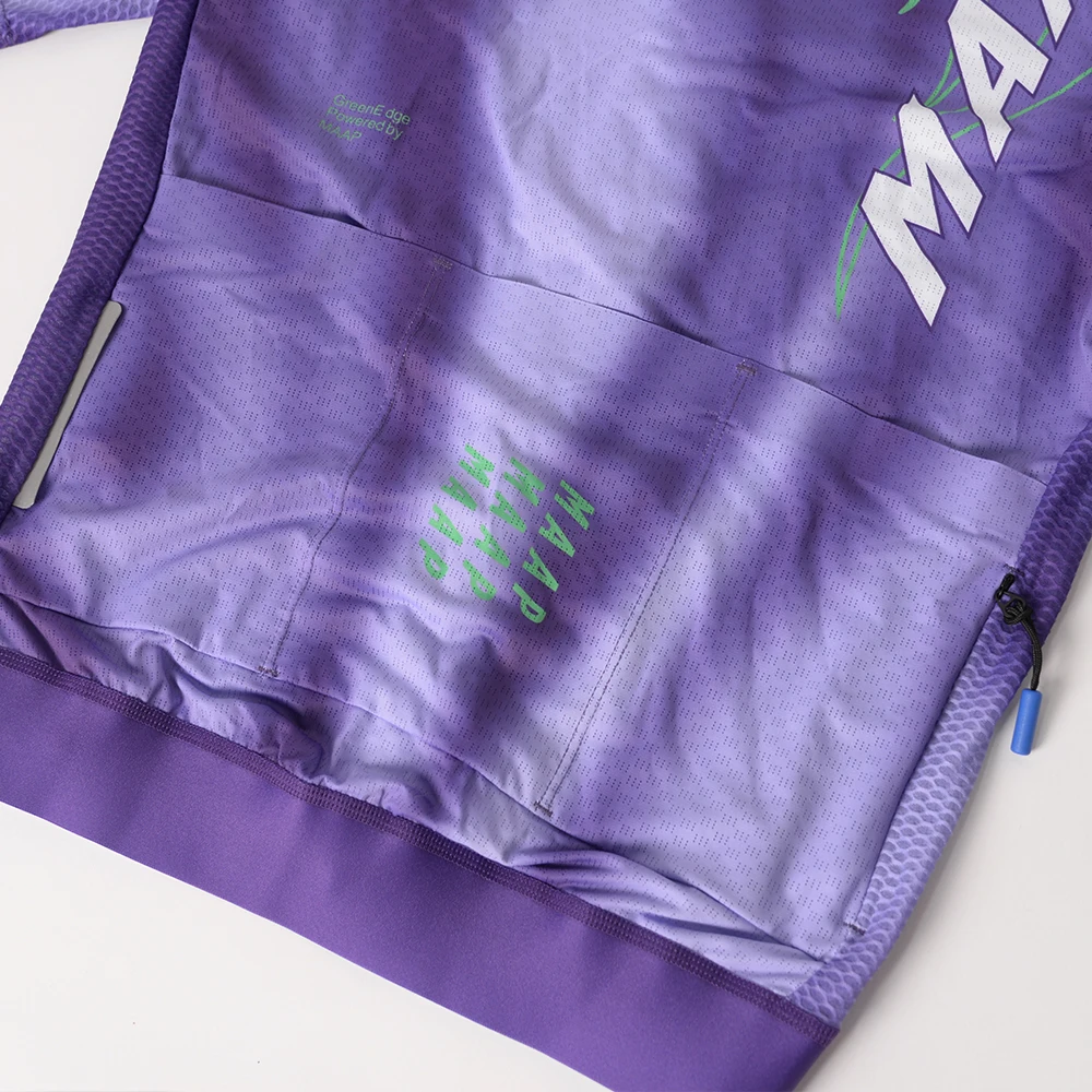 Herren Damen Radtrikot Kurzarm Leichtes Passform-Fahrradbekleidung – Image 5