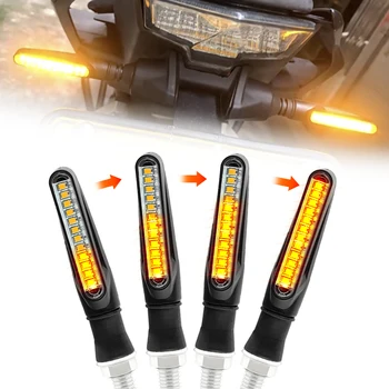 Motorrad LED Blinker Richtungs anzeigen blinken hinten Heck bremse Blinklicht Stopps ignal Licht Motorrad Drl