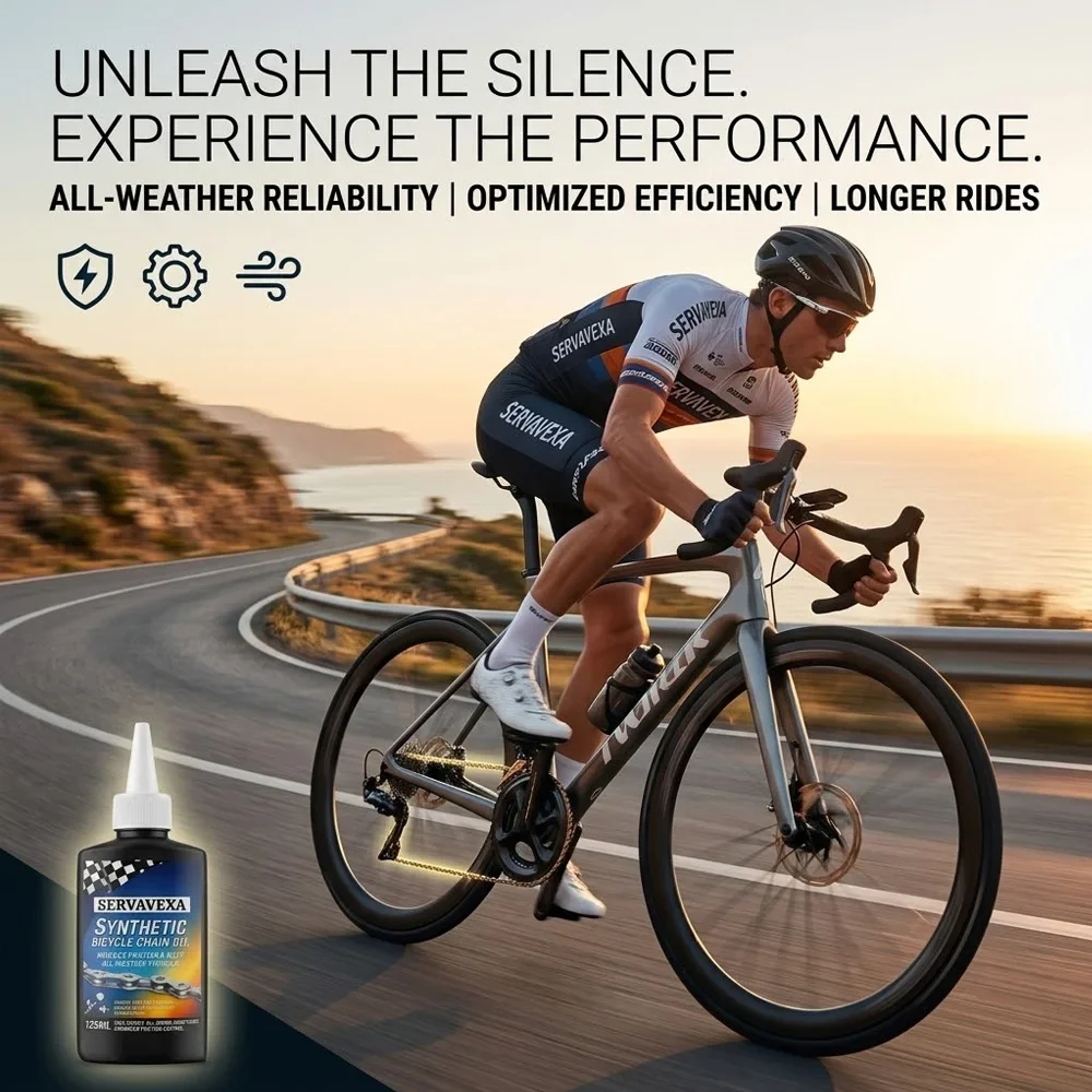 Fahrradketten-Reinigungsset Synthetisches Schmieröl 125ml – Bild 6