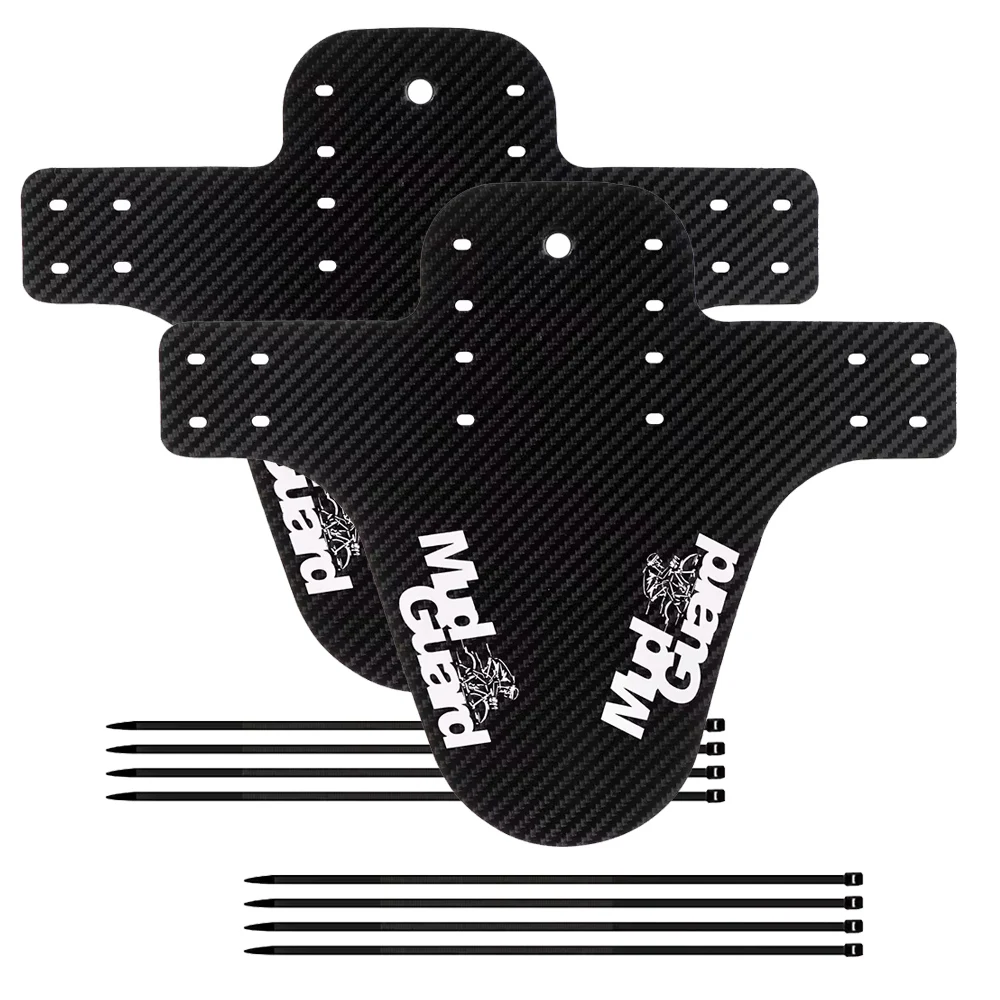 Set Fahrrad Kotflügel Berg Carbon Muster Fahrrad Kotflügel Für Vorne Hinten Rad Kotflügel (2 Stück)