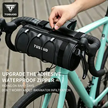 TOSUOD Neue Lenkertasche Fahrradtaschen Hochkapazitäts-Rahmentasche Multifunktionale Tragbare Schultertasche