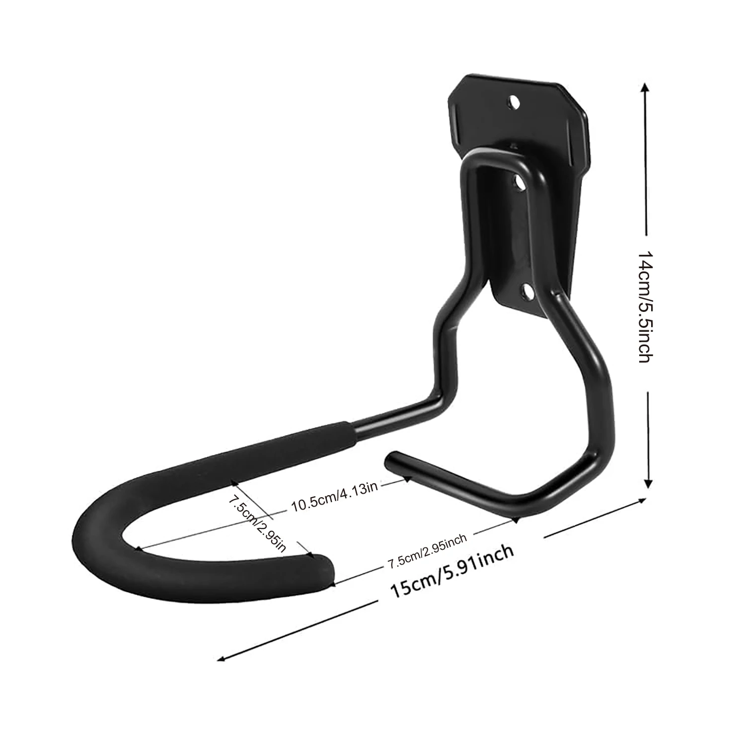 Fahrradständer Wandhalterung Fahrradhalter Mountainbike-Ständer Aufhängehaken Fahrradaufhänger