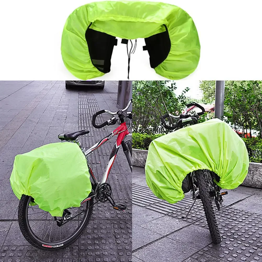 Fahrrad taschen tasche Regenschutz Leichte regens ichere Fahrradheck-Gepäck abdeckung Fahrrad-Sattel taschen