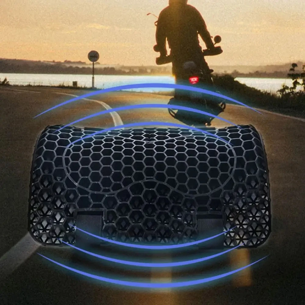 Druckentlastung Anti Slip Universal Bequemer Sitzbezug Motorrad – Image 4