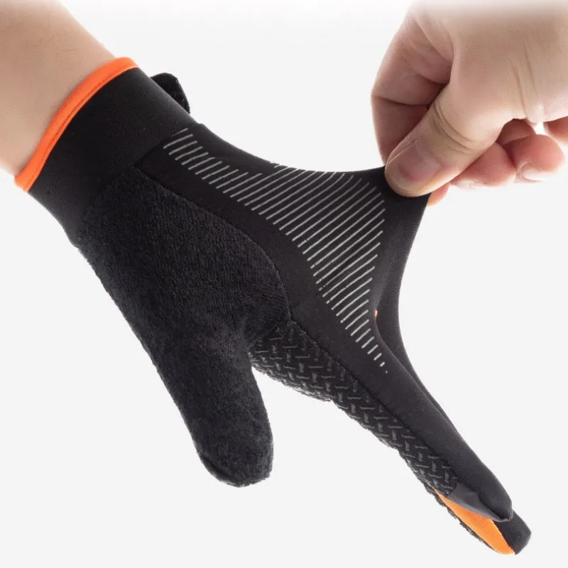 Fahrrad handschuhe Voll finger Touchscreen Motorrad Fahrrad MTB – Immagine 4