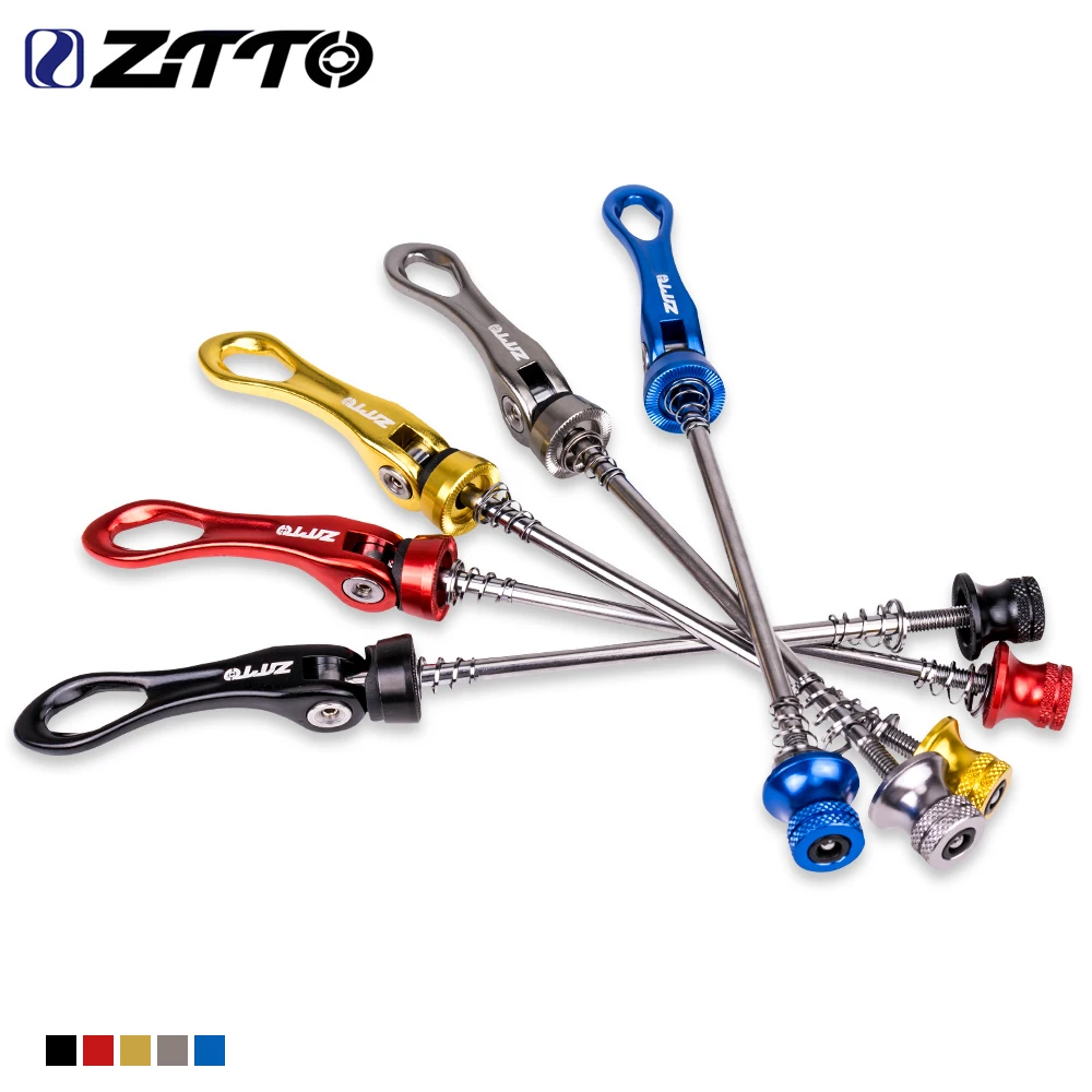 ZTTO QR MTB Rennrad Fahrradnabe Schnellspanner Hebel Aluminiumlegierung vorne 100 mm hinten 135 mm Felge