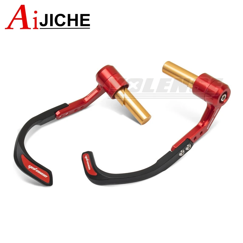 Motorrad 7/8" 22mm Lenkergriff-Schutz Brems- und Kupplungshebel-Schutz – Immagine 5