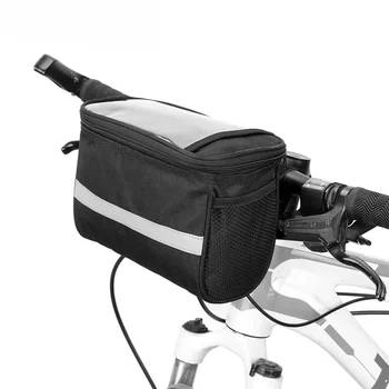 Fahrrad Vorne Lenker Tasche Outdoor Fahrrad Reflektierende Strap Berührbare Telefon Tasche Fahrrad Reiten