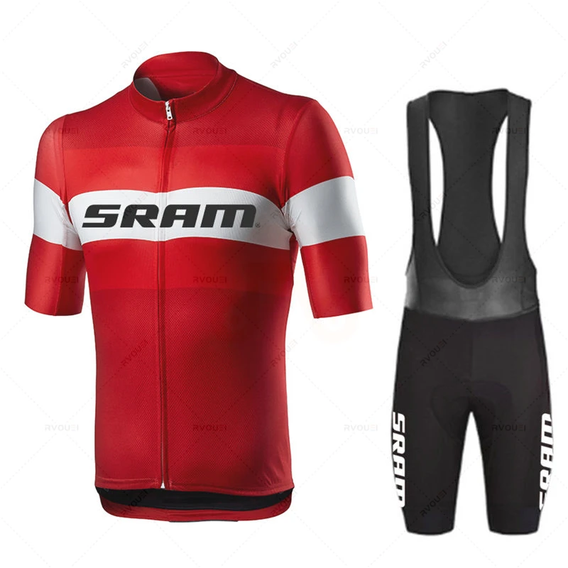 Kurzarm-Radtrikot-Set für Herren, MTB-Fahrradbekleidung – Image 6