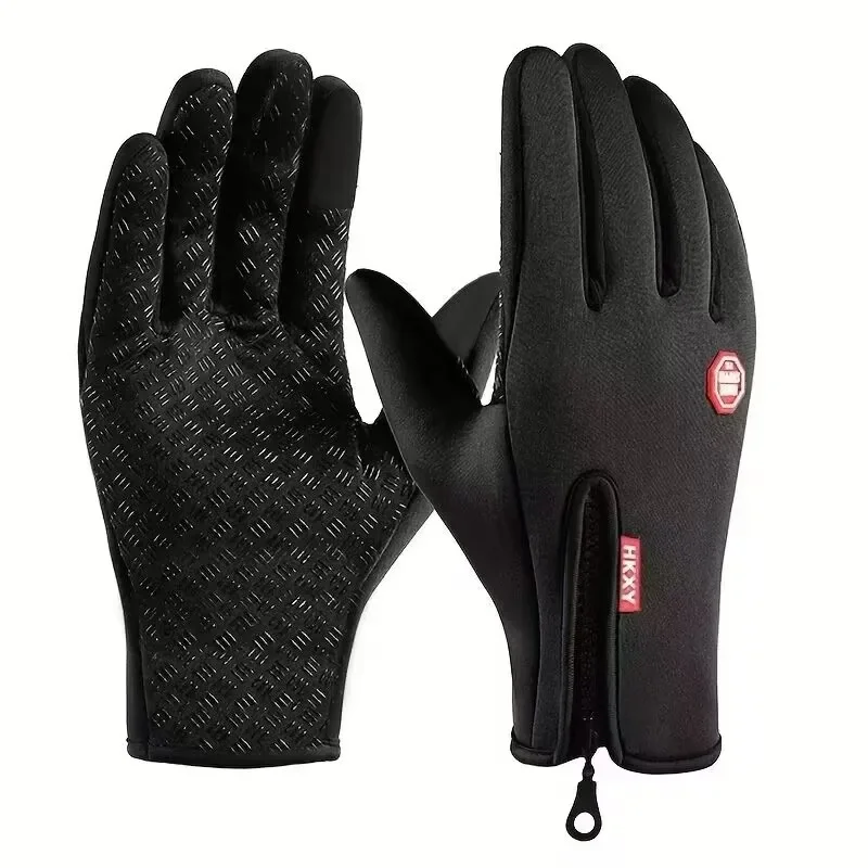 Winter-Motorradhandschuhe mit Touchscreen-Funktion, thermisch, für Outdoor-Aktivitäten, Radfahren, Autofahren