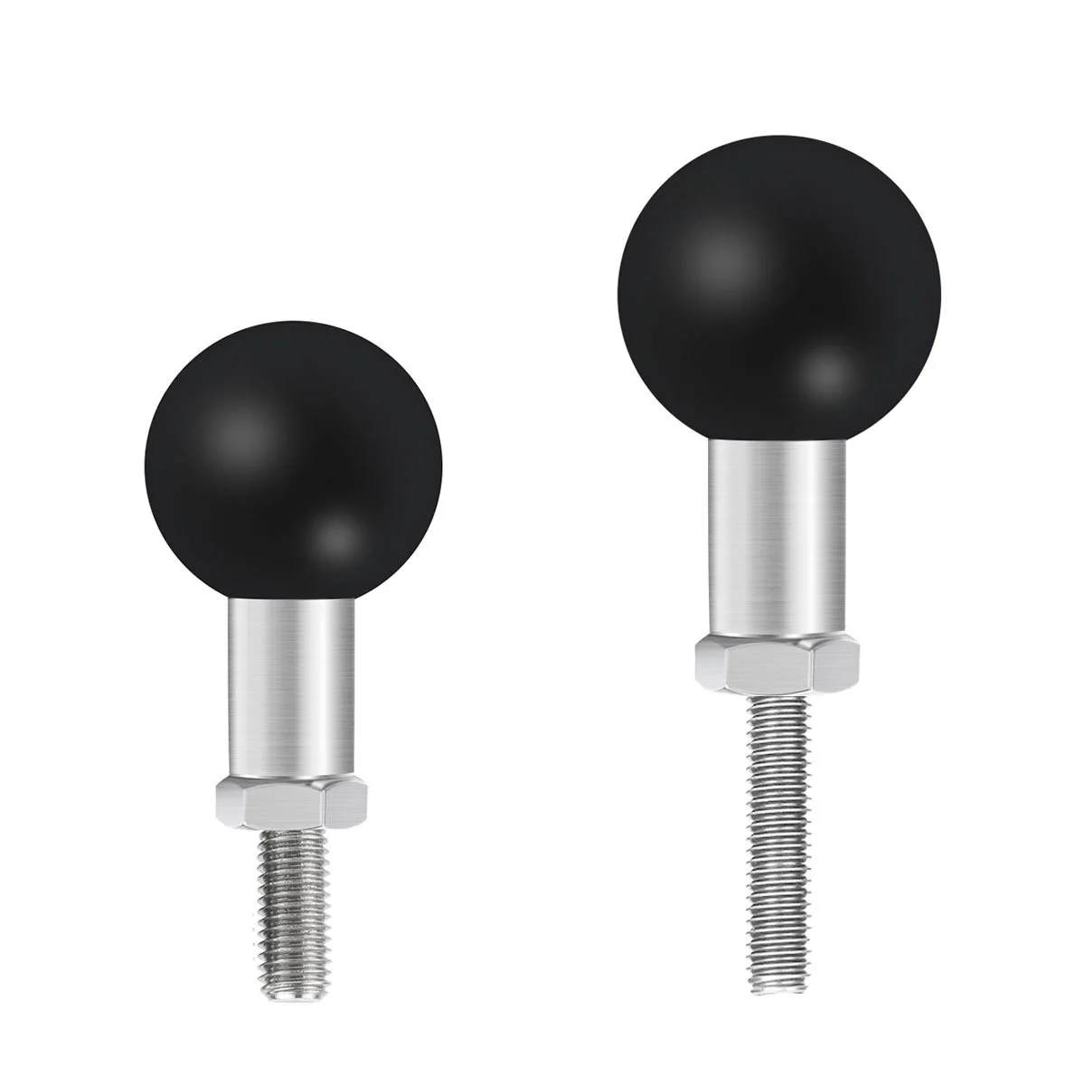 1 "Ball Kopf Adapter M6 Aluminium Gewinde Schraube für MTB Mount Motorrad Lenker Basis U Bolt Fahrrad Reiten