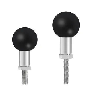 1 "Ball Kopf Adapter M6 Aluminium Gewinde Schraube für MTB Mount Motorrad Lenker Basis U Bolt Fahrrad Reiten