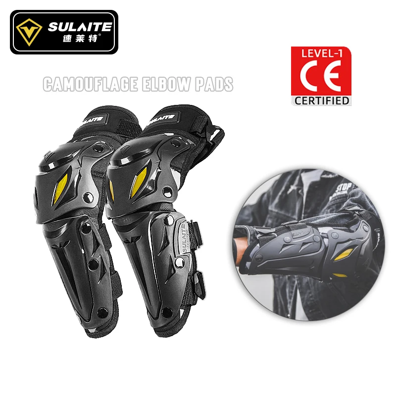 Motocross Knieschoner Moto-Schutz Motorrad Ellbogenschoner Offroad-Renn-MTB-Knieschoner