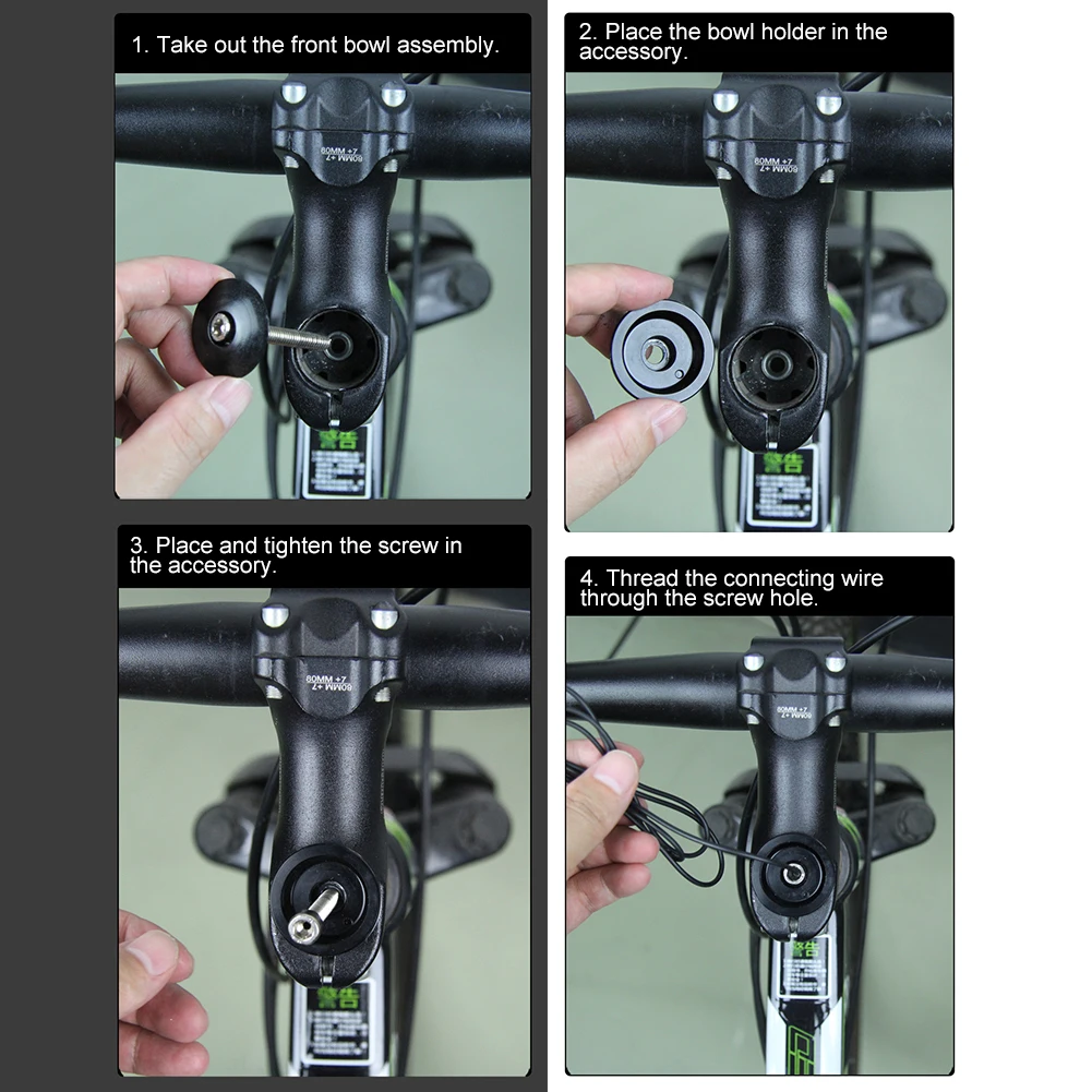 Fahrrad Computer Fahrrad Tacho multifunktion ale Fahrrad Kilometer – Immagine 5