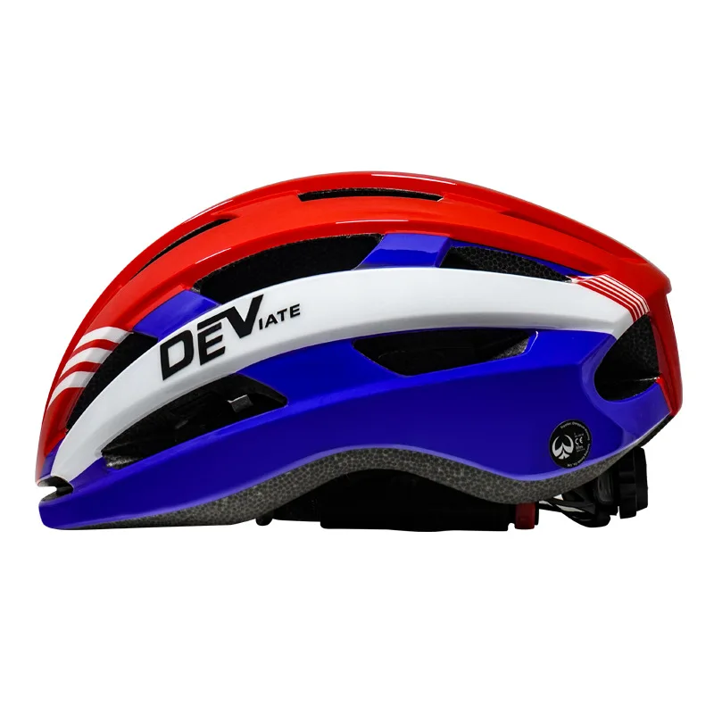 DEV Radsport-MTB-Helm für Mountainbike und Rennrad, Atmungsaktive Sicherheitskappe, Fahrradhelm