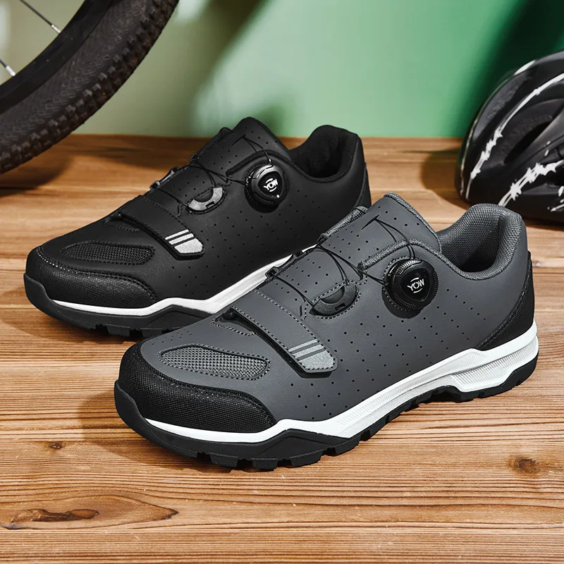 Herren MTB Radschuhe Mountainbike-Schuhe Fahrrad – Immagine 4