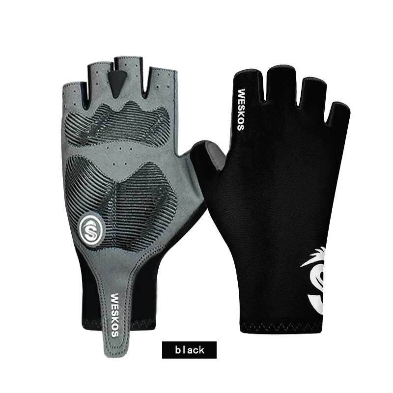 Halb finger Fahrrad handschuhe Anti-Rutsch-Reit handschuhe Indoor Fitness Lauf handschuhe atmungsaktive