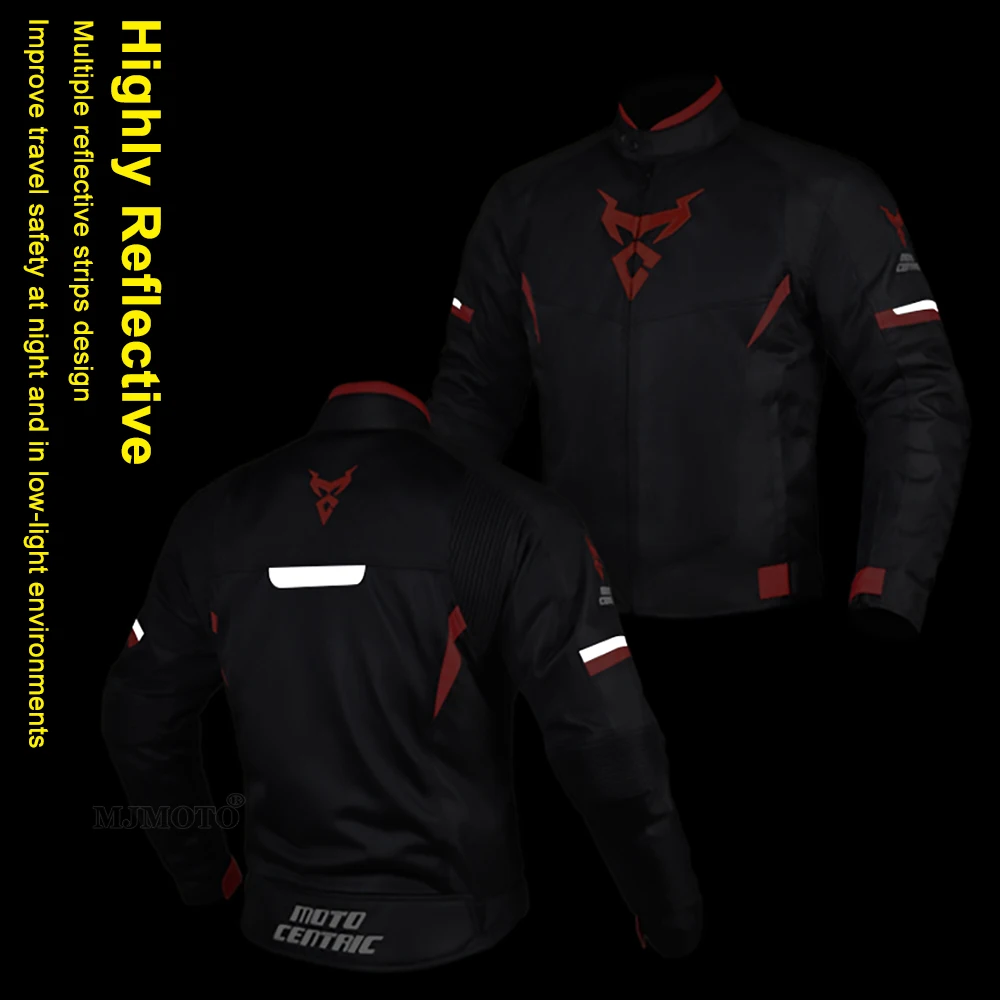 Sommer Motorrad Reiten Jacke Männer Frauen Mesh Atmungsaktive – Image 6