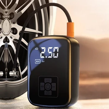 Auto Reifen Inflator Mini Luft Kompressor 12V 150PSI Tragbare Elektrische Luftpumpe Für Motorrad Fahrrad