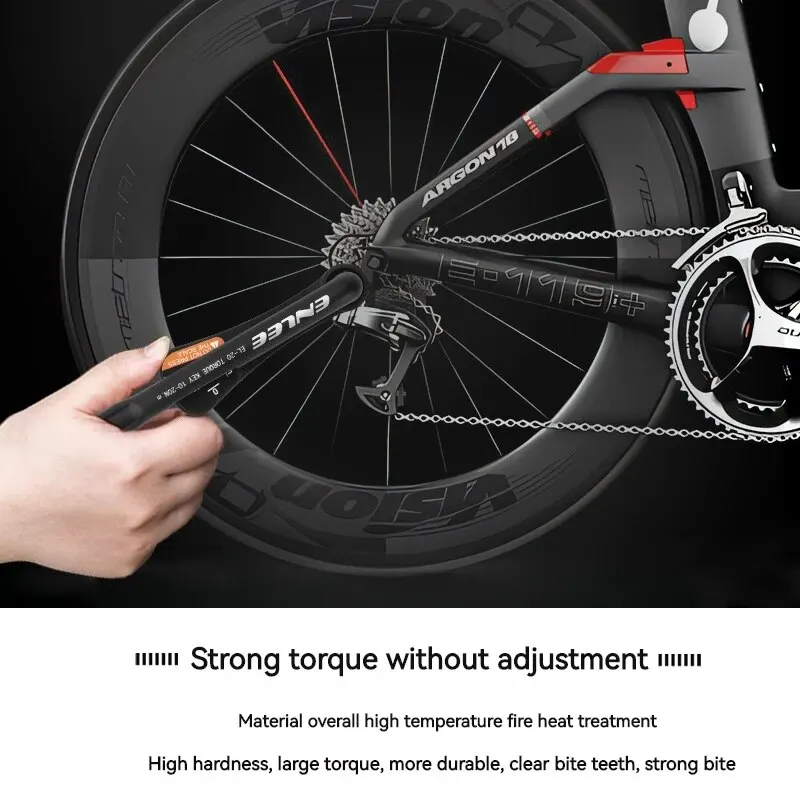 ENLEE Fahrrad Drehmomentschlüssel mit Bit Set Tragbare Kleine MTB – Image 3