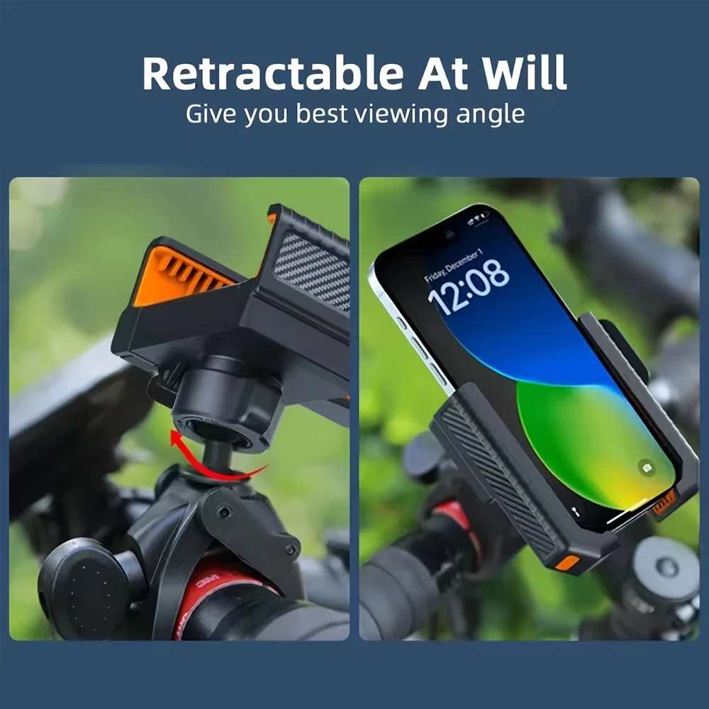Fahrrad-Handyhalterung, Ständer für Fahrrad- und Motorradlenker – Image 4