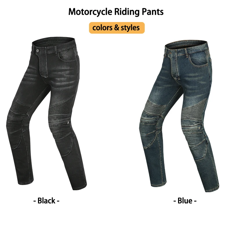 Kevlar-Motorradjeans für Herren und Damen, Fleece-Gefüttert, Verdickt – Image 3