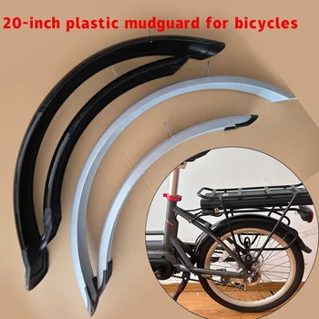 20x1,75/1,95 Zoll Klappbarer Fahrrad-Schutzblech-Set - Vorder- und Hinterradschutz für E-Bikes, Spritzschutz