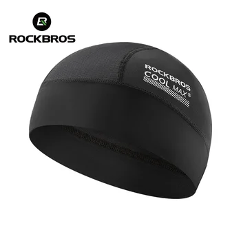 ROCKBROS Fahrradkappe, atmungsaktiv, schnell trocknend, Helmmütze, Innenkappe, UPF50, Sonnenschutz