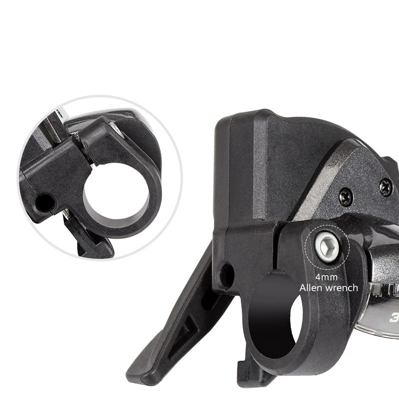 Fahrrad Schaltwerk Vorne Hinten Schalthebel 7/8/9/10/11 – Immagine 5
