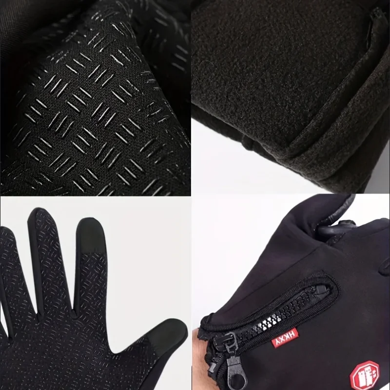 Winterhandschuhe für Männer und Frauen, Touchscreen, warm, Outdoor – Bild 6