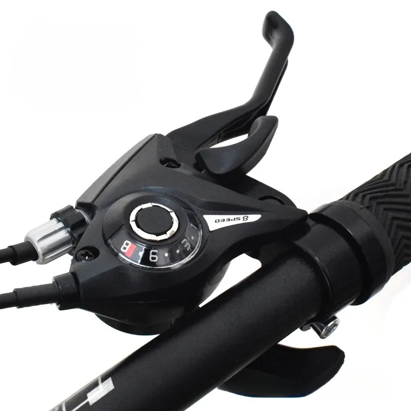 Fahrrad-Umwerfer, 3 x 7, 21-Gang-Schalter, MTB, Fahrrad-Schalthebel, Bremse mit Schaltkabel