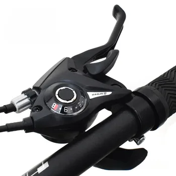 Fahrrad-Umwerfer, 3 x 7, 21-Gang-Schalter, MTB, Fahrrad-Schalthebel, Bremse mit Schaltkabel
