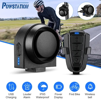 Anti-Diebstahl Fahrrad Motorrad Alarm Sicherheitssystem Fahrrad Vibration Bewegungssensor Wiederaufladbare