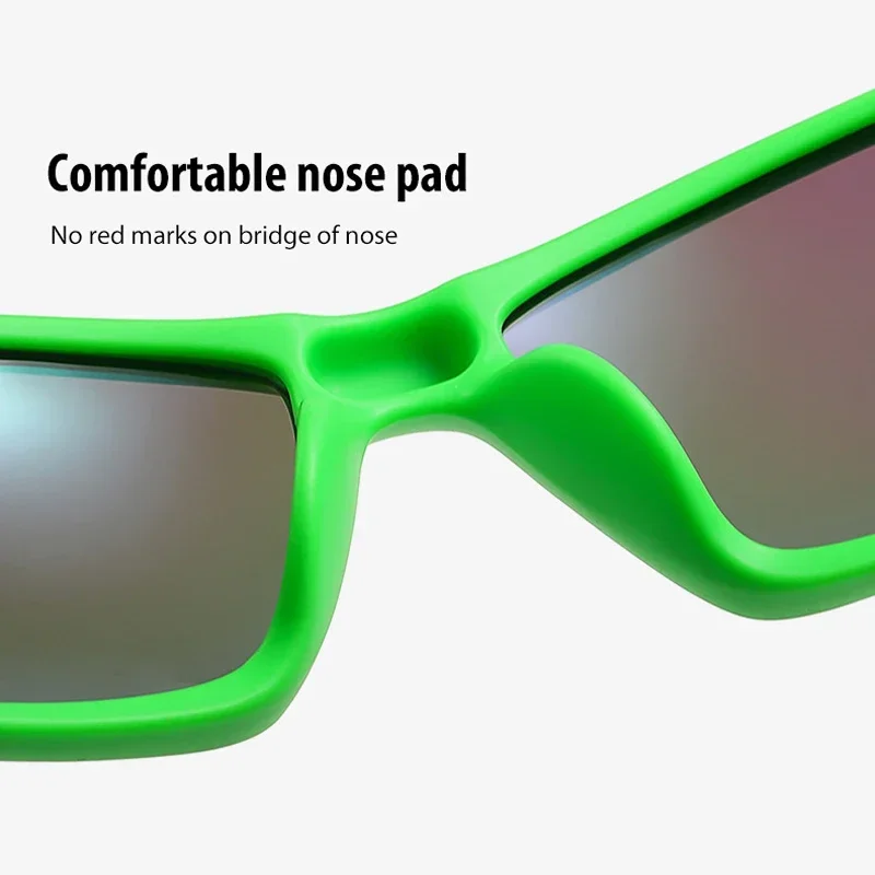 Radfahren Gläser Polarisierte Sonnenbrille Männer Frauen UV400 Sport – Immagine 4