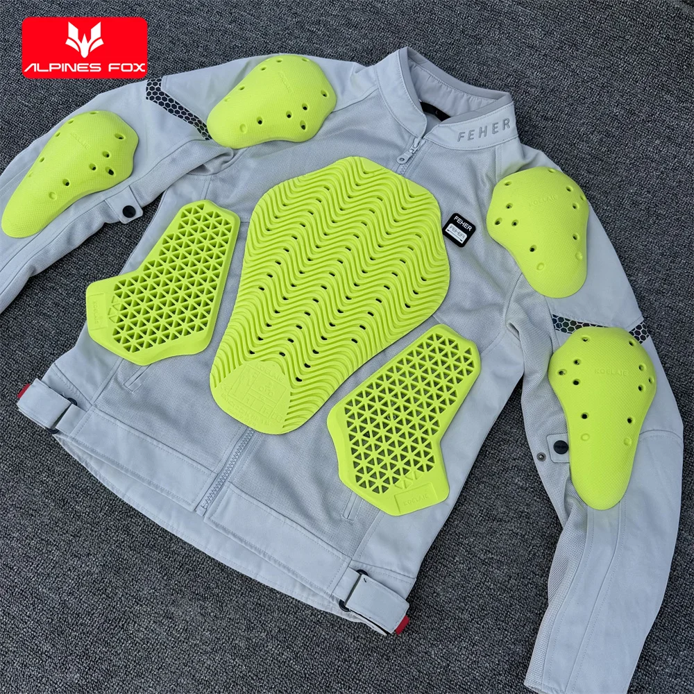 CE Motorrad Schutzausrüstung Einsatz Rückenschutz Motocross Jacke – Bild 3