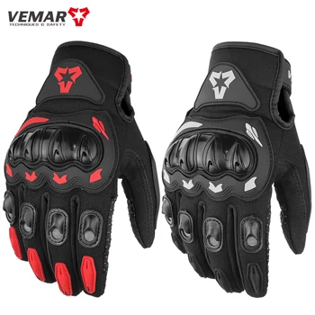 Sommer Motorrad Handschuhe Männer Frauen Voll Finger Touchscreen Motocross Racing Handschuhe Motorrad Fahrrad