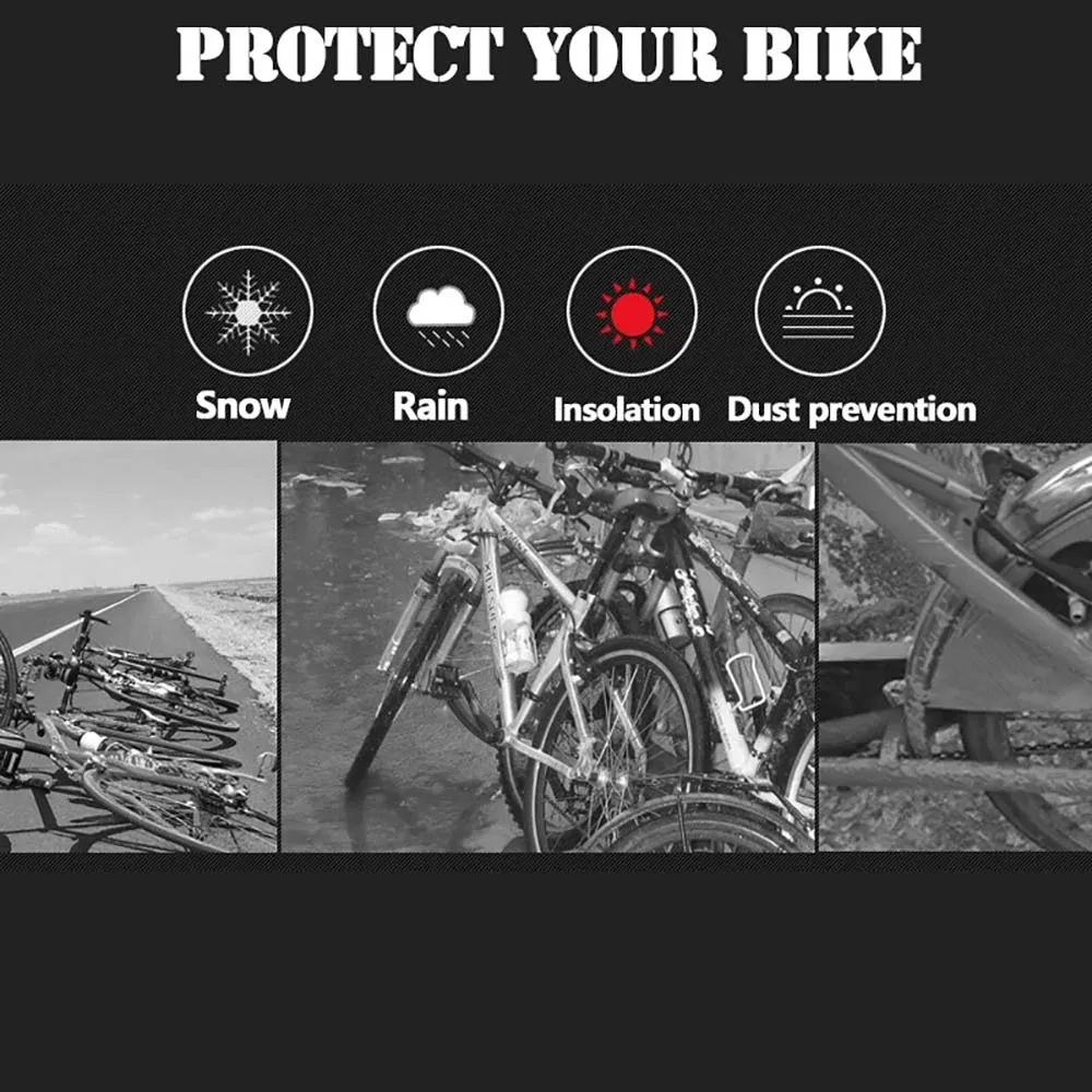 Wasserdichte Fahrrad abdeckung Sonnenschutz Outdoor Fahrrad abdeckung – Image 6