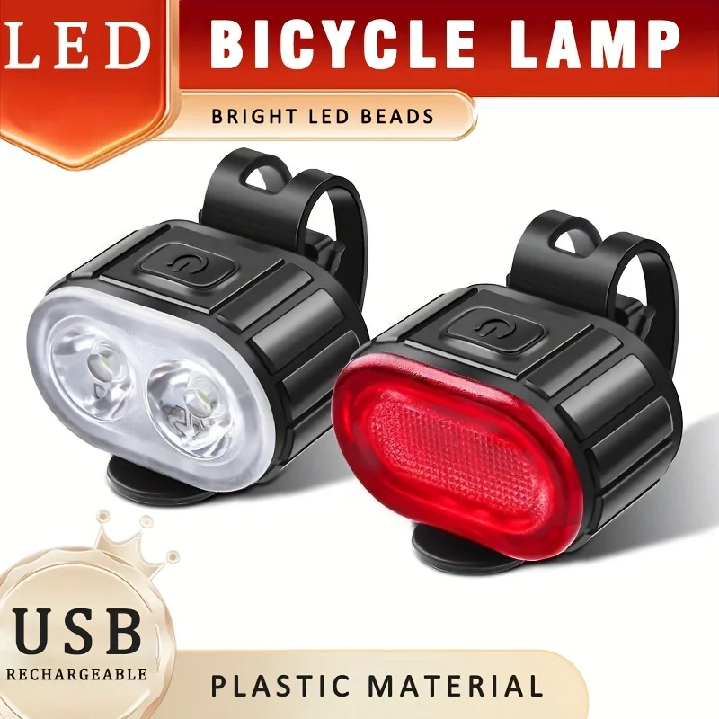 Vorderes Fahrradlicht USB-Aufladbar mit Leistungsanzeige LED-Fahrradbeleuchtung Wasserdichtes