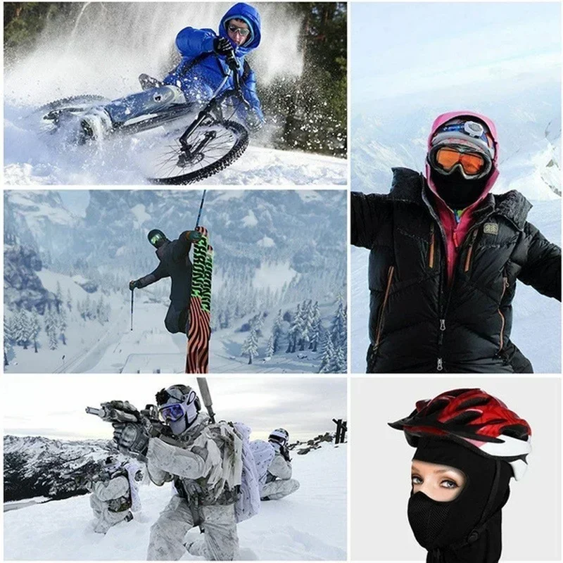 Motorrad-Vollgesichtsmaske, Sturmhaube für Männer und Frauen, Sport – Image 3
