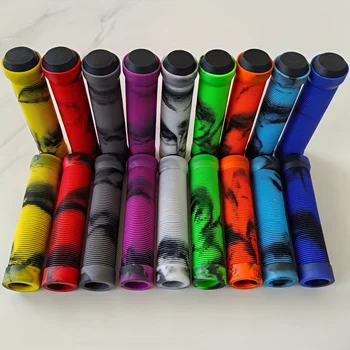 1 Paar TPR Gummi Fahrradlenkergriffe Rutschfest Stoßdämpfend Mountainbike Lenkergriff MTB BMX Fahrrad Lenker