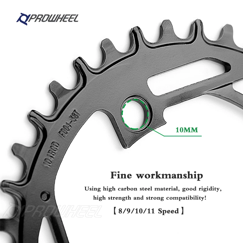 PROWHEEL Mountainbike Schmales Breites Kettenblatt 32T 34T 36T 38T 40T – Bild 4